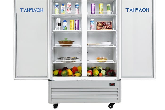 Tủ mát trưng bày Hòa Phát 812 lít HSR D6812